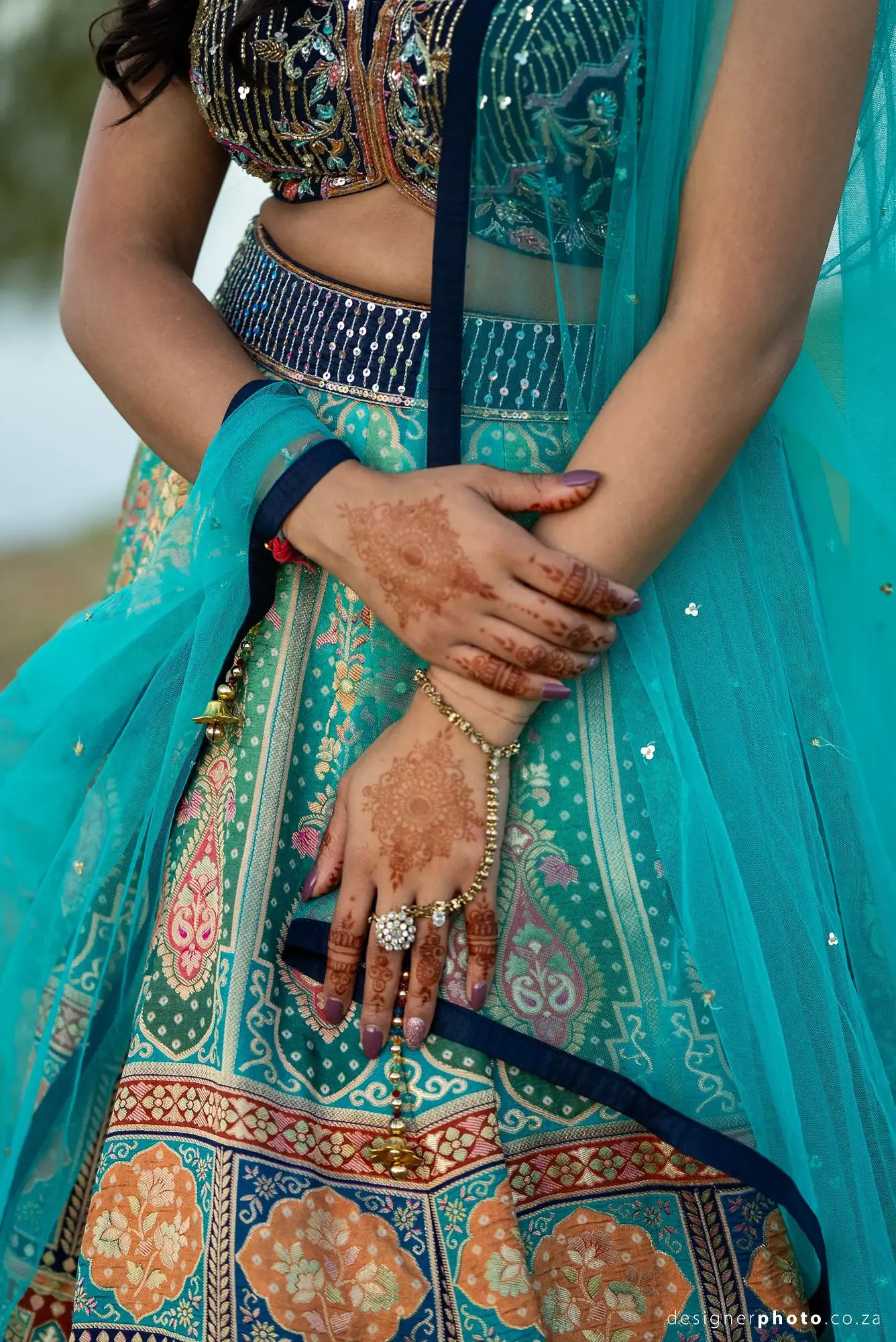 Mehndi night preparations
